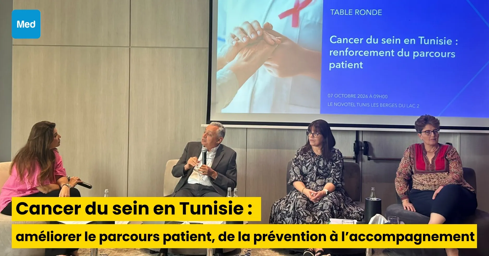 Cancer du sein en Tunisie : améliorer le parcours patient, de la prévention à l’accompagnement
